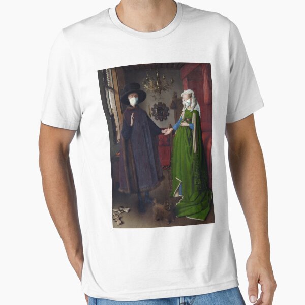 Item preview, Coronavirus Arnolfini Portrait designed and sold by DeeTyndall.