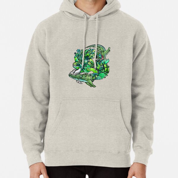 Doodle croc Pullover Hoodie