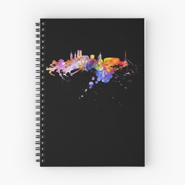 Item preview, Munich skyline Bavarian city night Bavaria designed and sold by DerNerd.