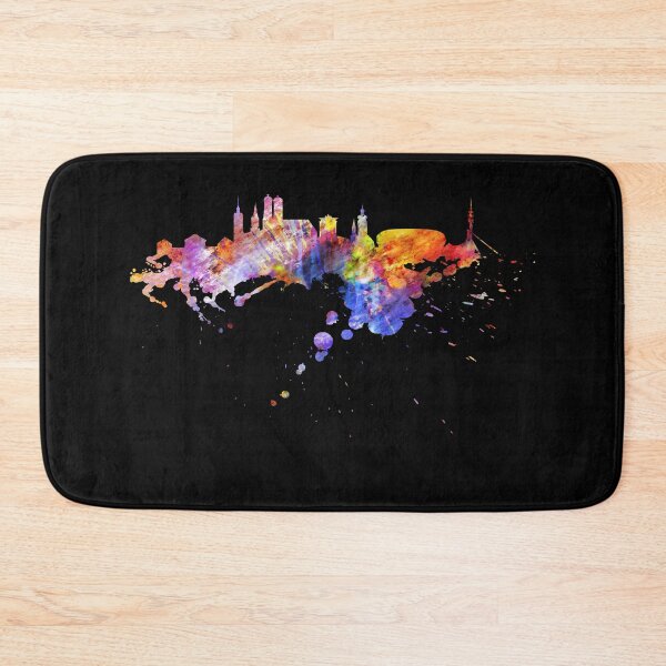 Item preview, Munich skyline Bavarian city night Bavaria designed and sold by DerNerd.