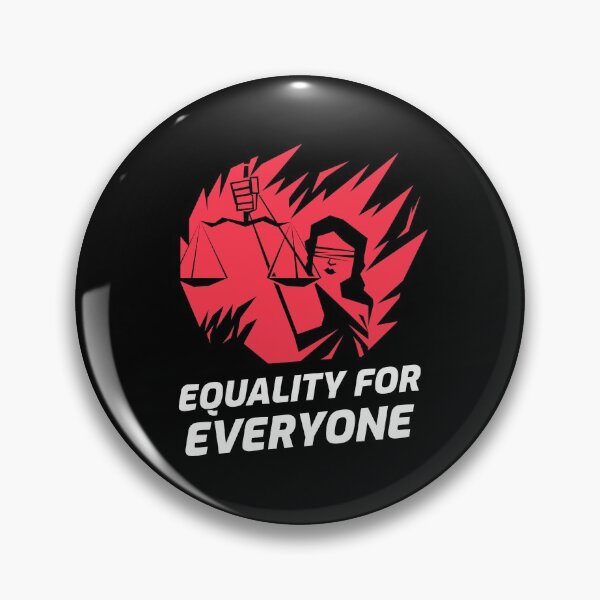 Item preview, Equality For Everyone, Justice Is Blind designed and sold by NebulaDesigns86.