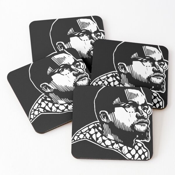Item preview, malcolm x & Palestine  designed and sold by Sabaaneh.