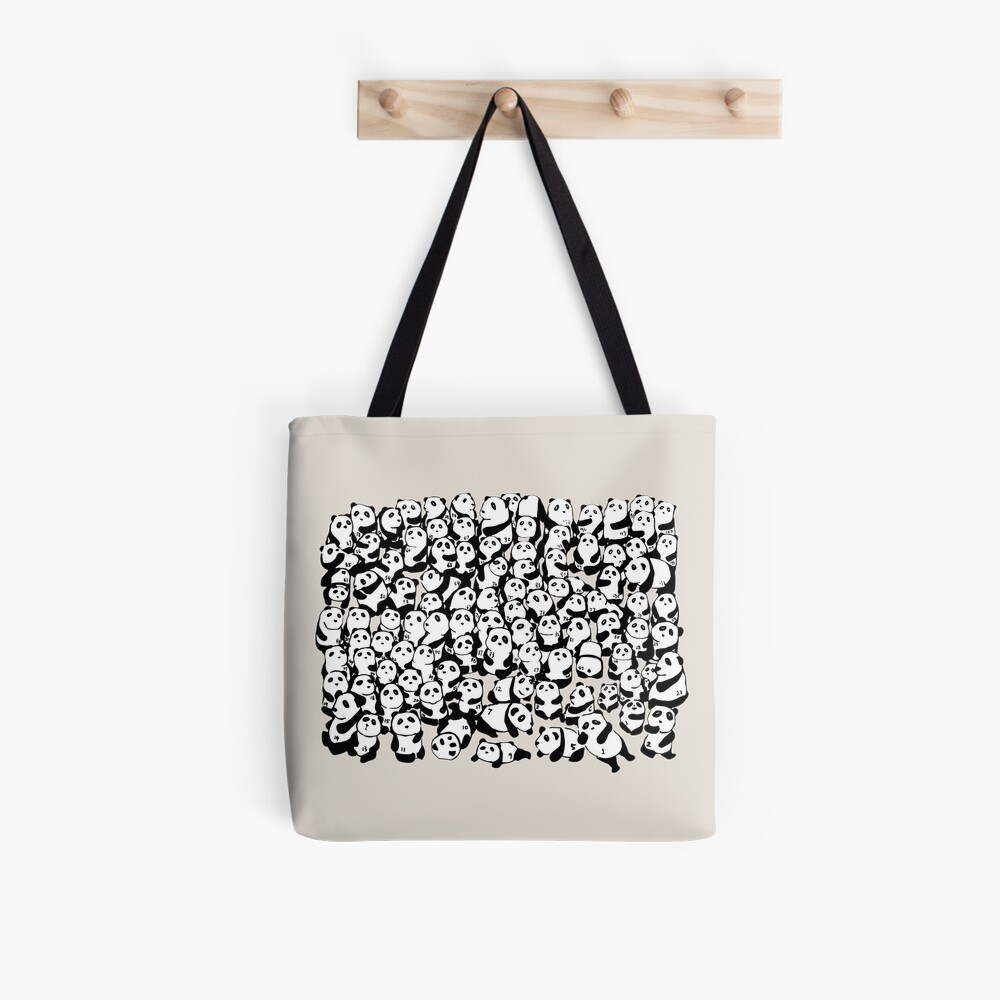 A Hundred Pandas Tote Bag