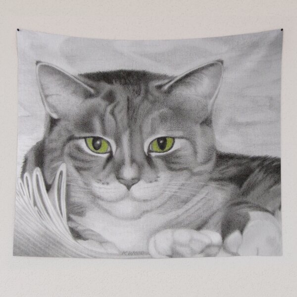 Item preview, Cat In The Cupboard designed and sold by KarenWoodArt.