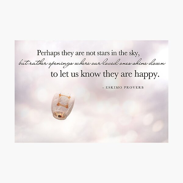Item preview, Eskimo Proverb designed and sold by Franchesca Cox.