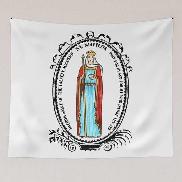 Item preview, Saint Matilda Patron of the Falsely Accused designed and sold by myaltar.