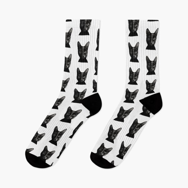 Item preview, Black cat designed and sold by lapetiteart.
