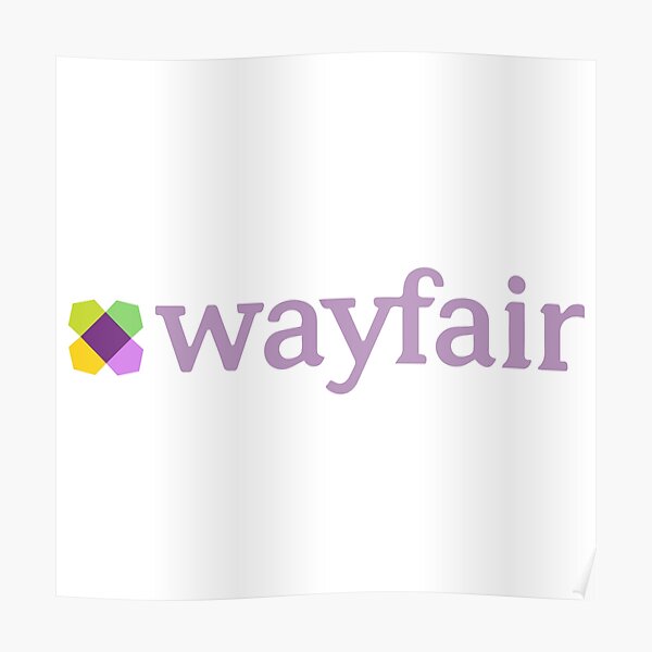 "wayfair Logo" Poster For Sale By BuyLogoz | Redbubble