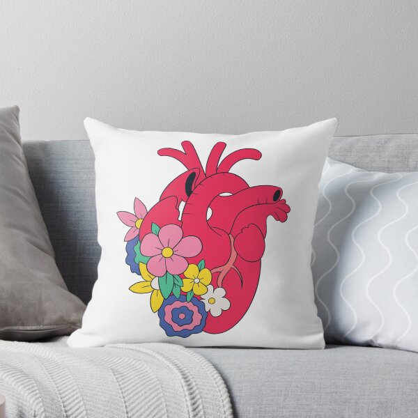 Item preview, Heart with flowers designed and sold by DerSenat.