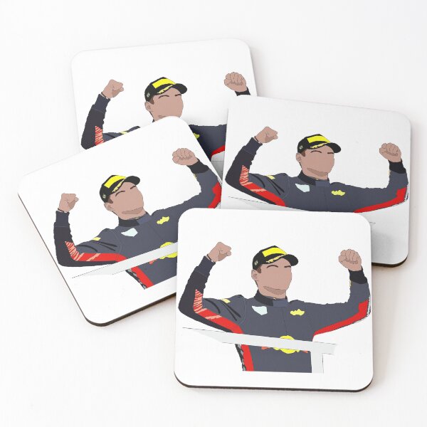 Aperçu de l'œuvre Célébration du podium de Max Verstappen au Brésil créée et vendue par royaldutchness.