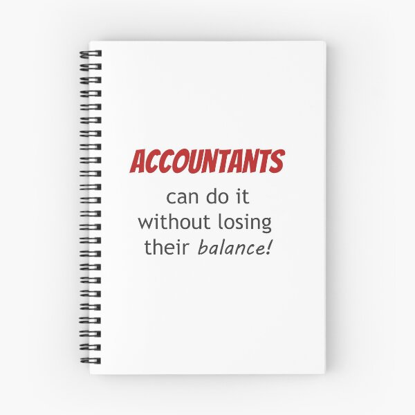 Item preview,  Accountants can do it without losing their balance  designed and sold by redsgifts.