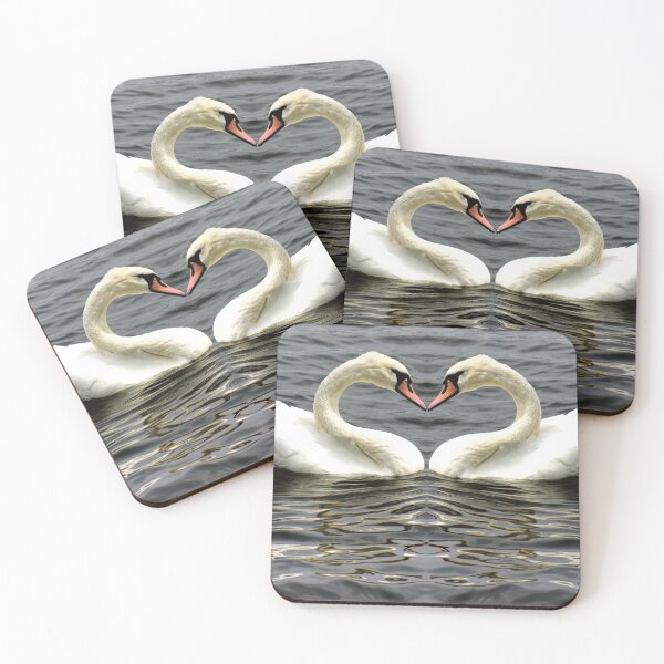 Item preview, Mute Swan Heart designed and sold by Avril Harris.