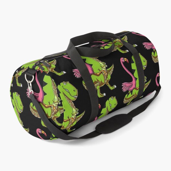 Item preview, Flamingo Bird Riding T-Rex Dinosaur  designed and sold by underheaven.