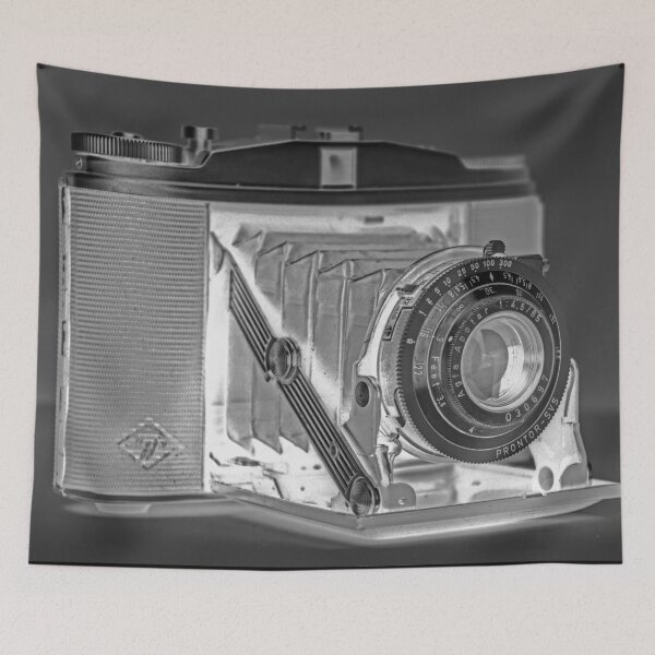 Item preview, Old Bellows Folding Camera in Negative  designed and sold by Christopher Ball.