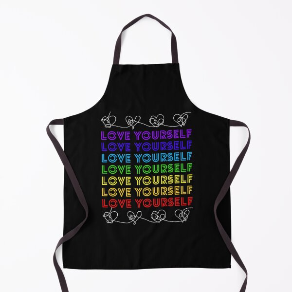 Item preview, Love yourself rainbow hearts design designed and sold by NoonaStudio.