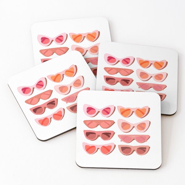 Item preview, Sticker pack - Summer glasses  designed and sold by honeystickersz.