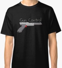 "Gun Control" Nintendo Controller Classic T-Shirt