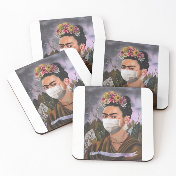 Item preview, Coronavirus Frida Kahlo designed and sold by DeeTyndall.