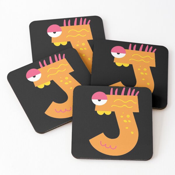 Item preview, J monster designed and sold by Graphicganga.