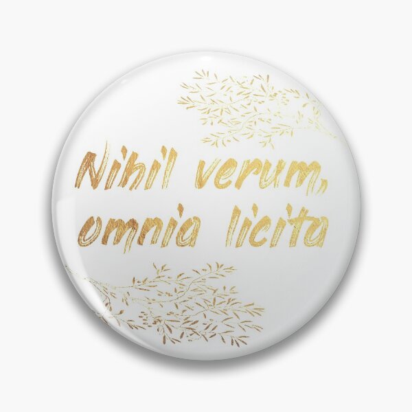 Item preview,  everything is allowed! - Nihil verum designed and sold by wunderbar1elf.