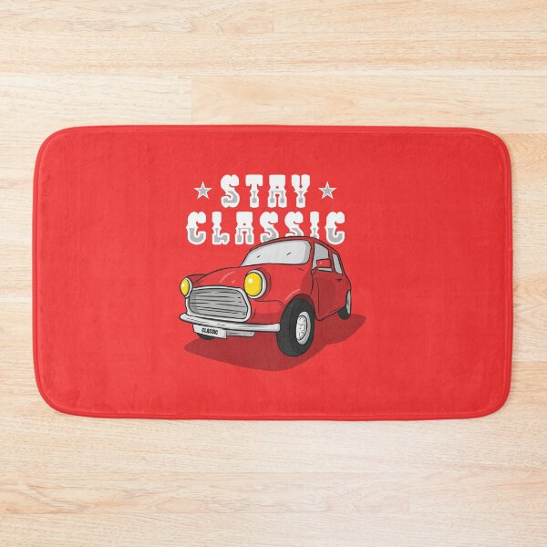 Item preview, Stay Classic - Red Car Slogan designed and sold by Mindy Bubble.