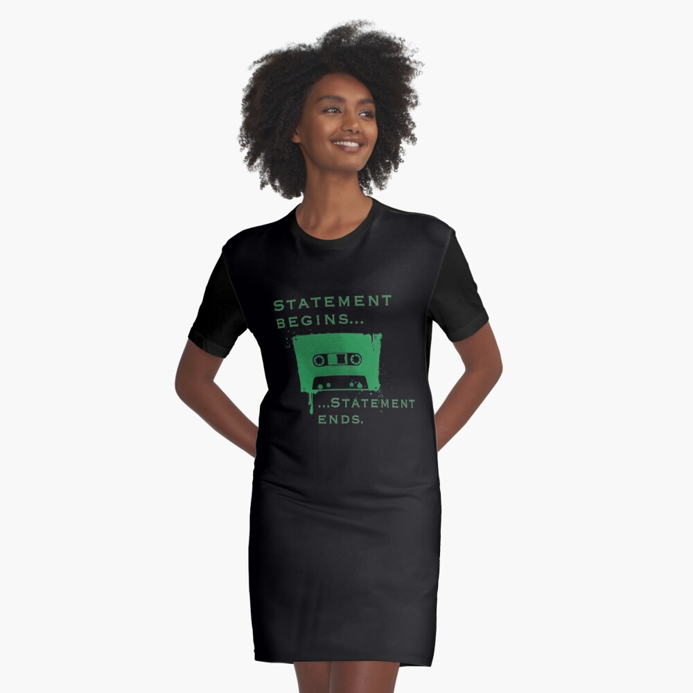 Item preview, Graphic T-Shirt Dress designed and sold by RustyQuill.