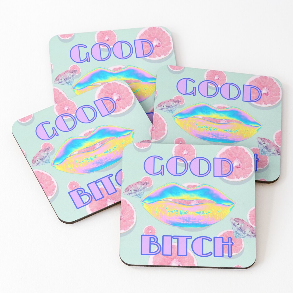 Item preview, Coasters (Set of 4) designed and sold by RudeFemme.