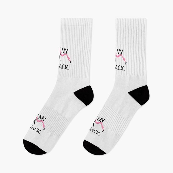 Item preview, I want my pink back quote Funny Pink Flamingo saying designed and sold by OneTimeEngineer.