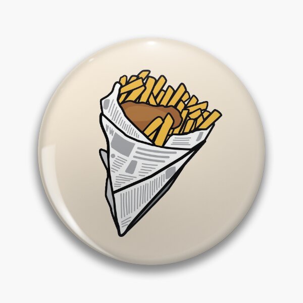 Item preview, Fish and Chips Graphic designed and sold by DanandDee.