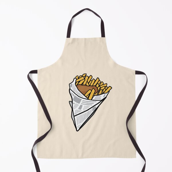 Item preview, Fish and Chips Graphic designed and sold by DanandDee.