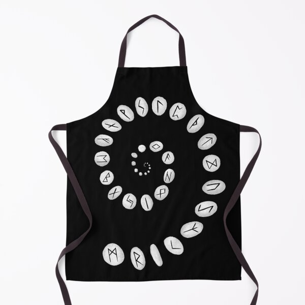 Item preview, Rune Pattern - Elder Futhark - Spiral Style designed and sold by MonoMano.