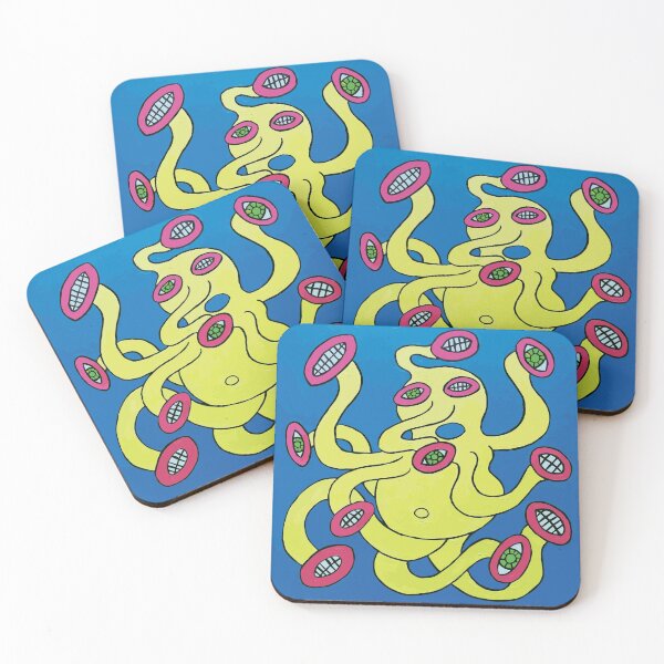 Item preview, NEON AVATAR BIOMORPHIC FIGURINE ILLUSTRATION designed and sold by Clifford Hayes.