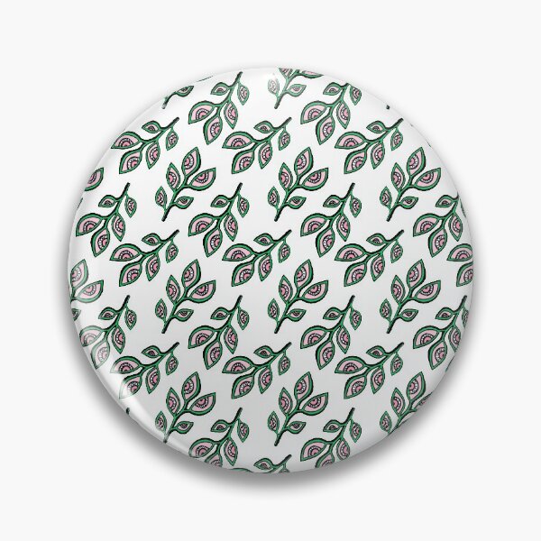 Aperçu de l'œuvre  alors Bruach With Eyes Leaves Pattern est parfait pour vous. Exclusivement disponible sur RedBubble. créée et vendue par Raju Nandaniya.