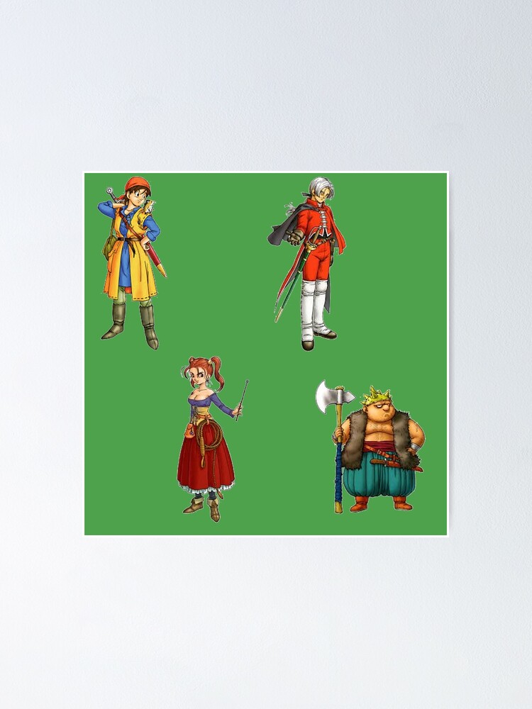 Dragon Quest VIII Poster for Sale by MyopicMirror