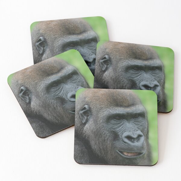 Item preview, Portrait Of Gorilla Lope designed and sold by rawshutterbug.