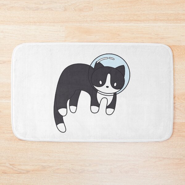 Item preview, catstronaut - black and white designed and sold by cameronbaba.