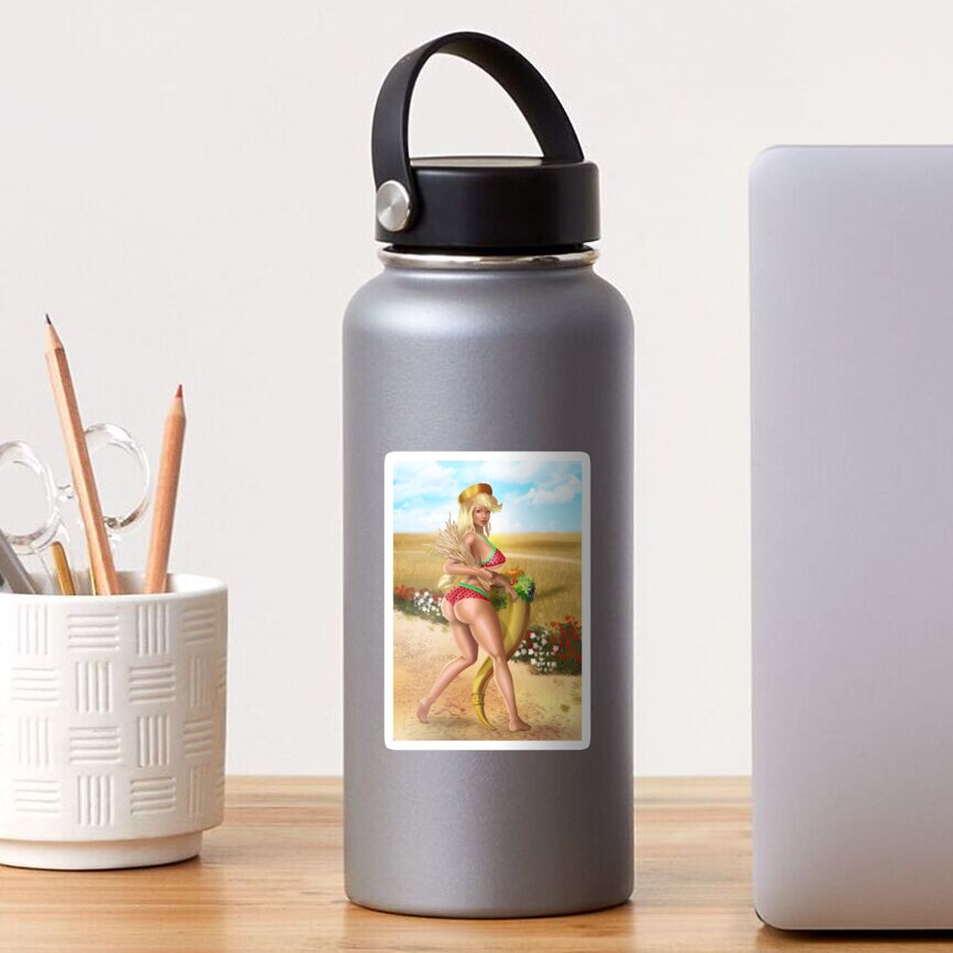 Demeter Watermelon Greek Goddess Sticker