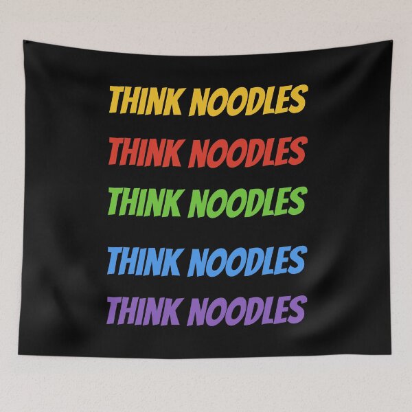 Item preview, think noodles (Pack) designed and sold by AdelDa19.