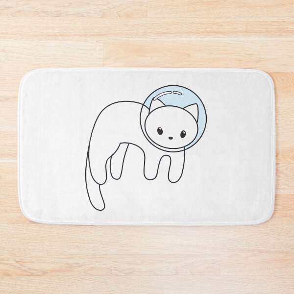 Item preview, catstronaut - white designed and sold by cameronbaba.