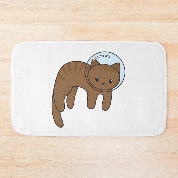Item preview, catstronaut - brown striped designed and sold by cameronbaba.