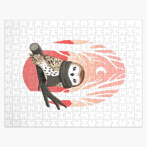 Winter Owl Jigsaw Puzzle