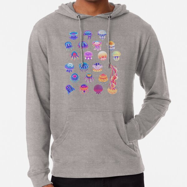 Jellyfish Day Lightweight Hoodie