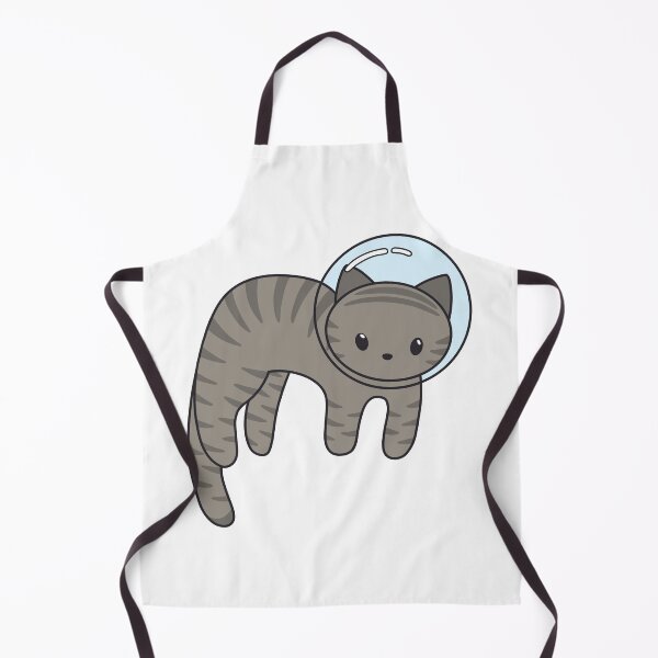 Item preview, catstronaut - grey striped designed and sold by cameronbaba.