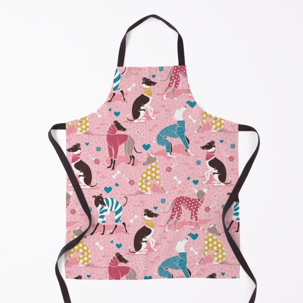 Item preview, Greyhounds dogwalk // pastel pink background designed and sold by SelmaCardoso.