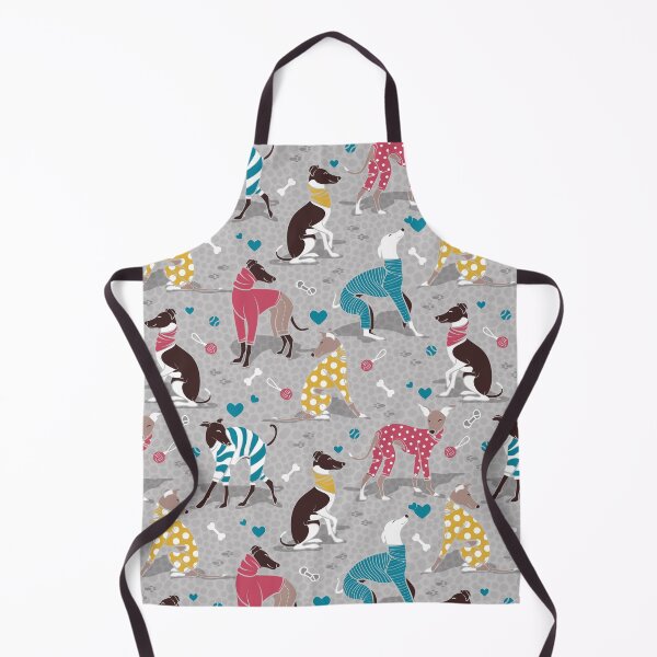 Item preview, Greyhounds dogwalk // grey background designed and sold by SelmaCardoso.