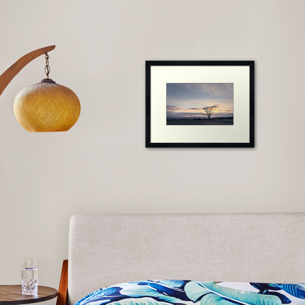 Sunrise, Muthill (1) Framed Art Print