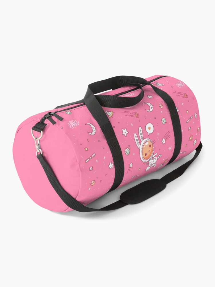 Cute bunny in Space Duffle Bag for Sale by freeminds Redbubble