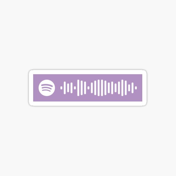 Juice Wrld Legends Never Die Album Spotify Code Sticker By 123amelia Redbubble - roblox id code for come and go juice wrld