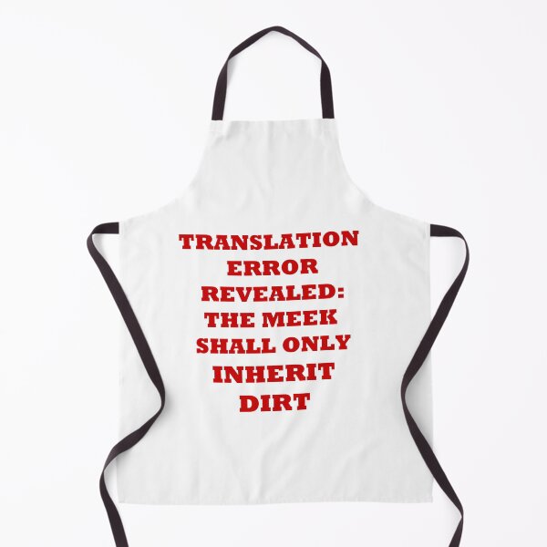 Item preview, Biblical Translation Error Discovered designed and sold by Heatherian.