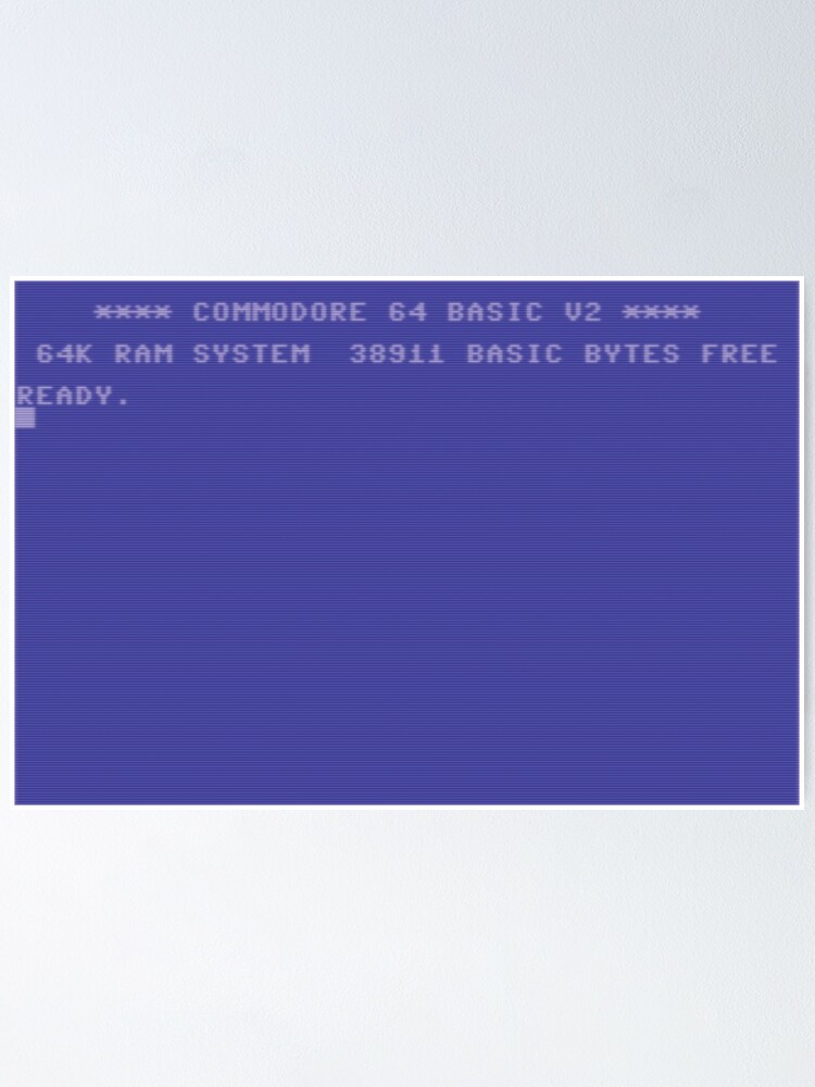 Alternative Ansicht von Back in time (C64 Edition) Poster